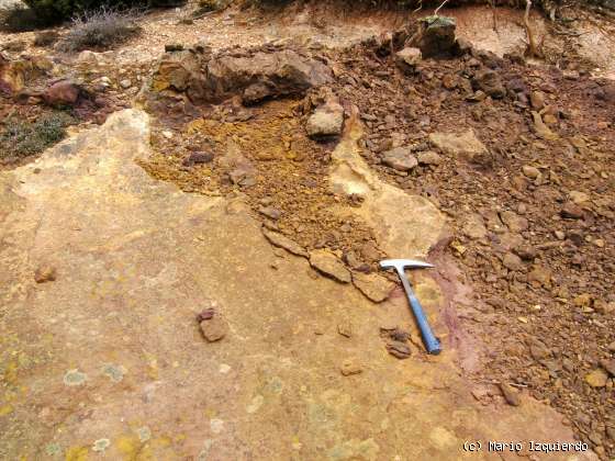 Barbadillo del Mercado: Mesas y relieve invertido