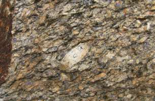 Bustares: Precámbrico (Gneises glandulares)