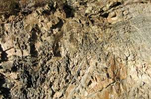 Paleozoico: pliegues y fallas