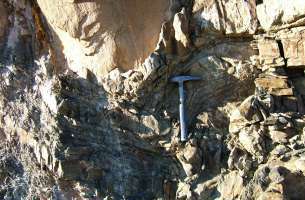 Paleozoico: pliegues y fallas