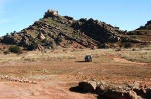 Riba de Santiuste: Buntsandstein.